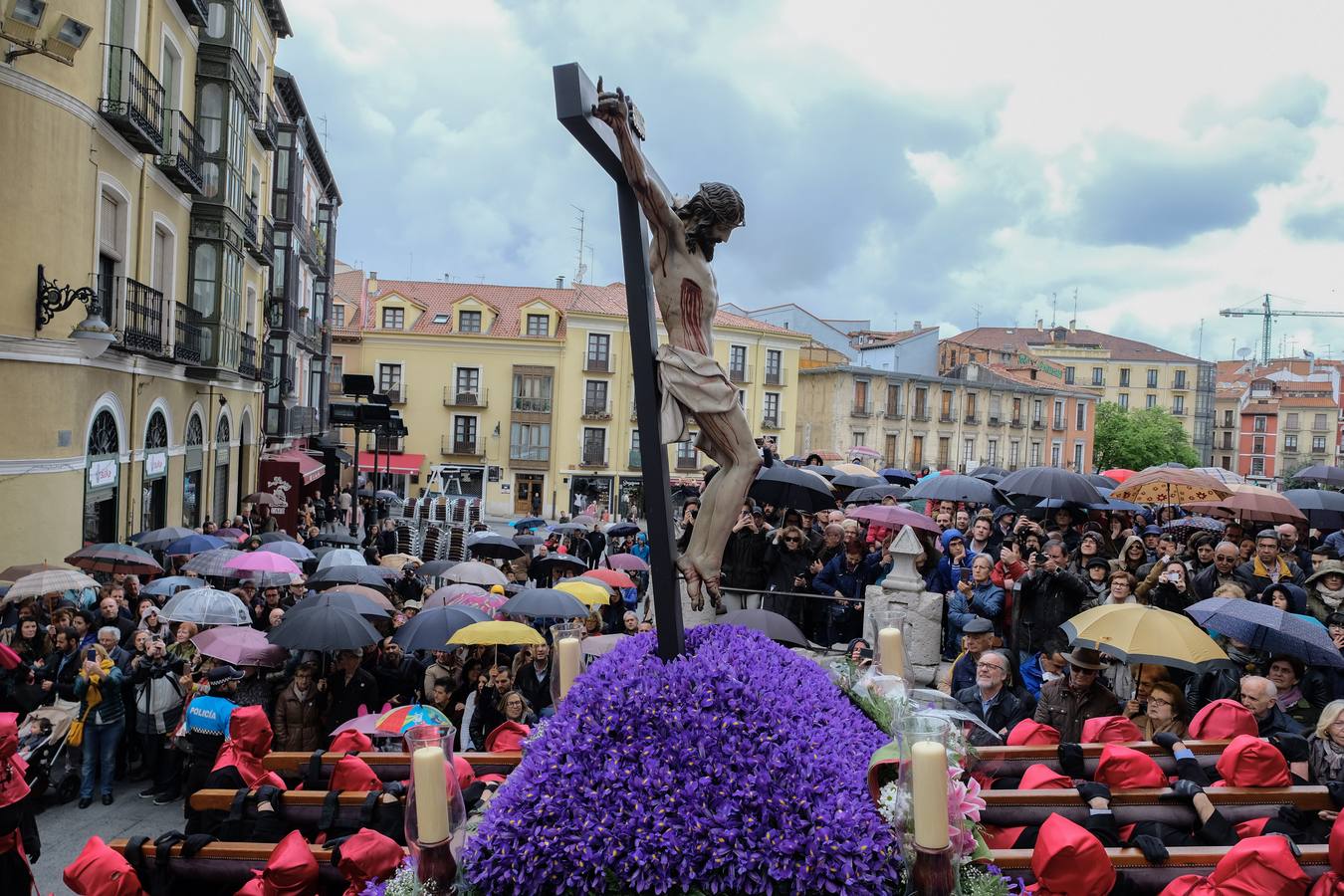 Imagen. Procesión del Santísimo Cristo de la Luz en Valladolid. 