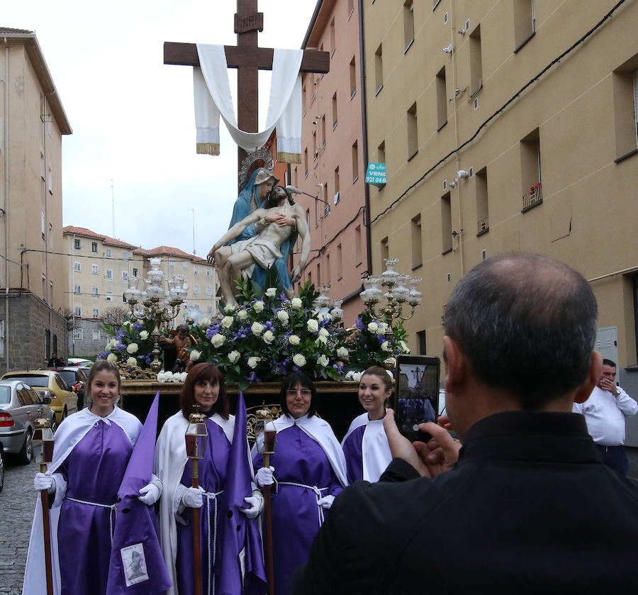 Fotos: Procesiones de Jueves Santo pasadas por agua