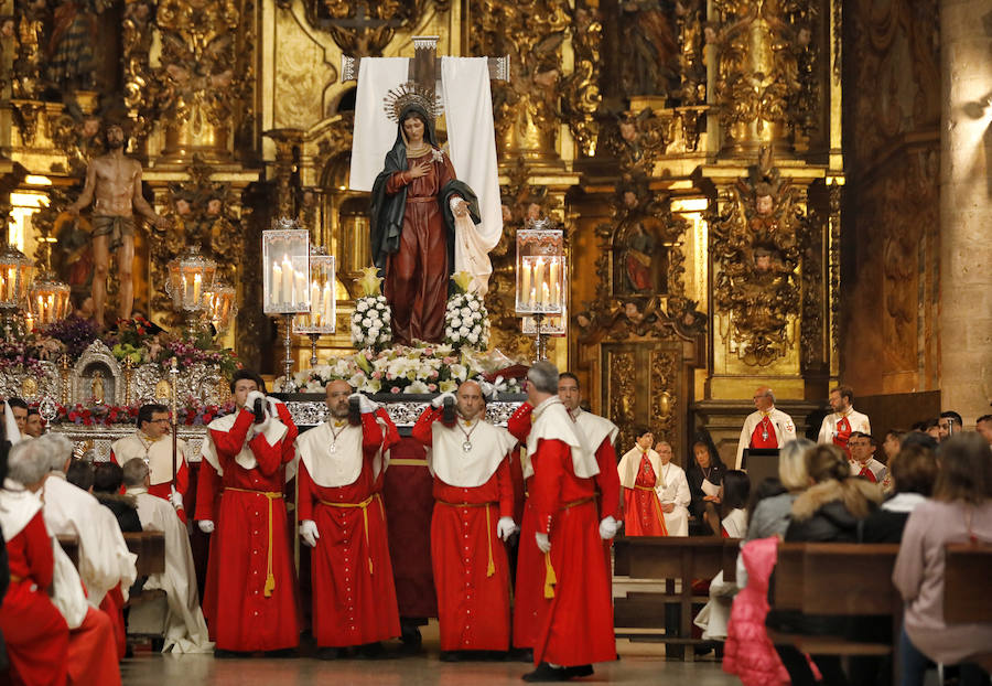 Fotos: Suspendida la procesión del Santísimo Cristo Despojado en Valladolid