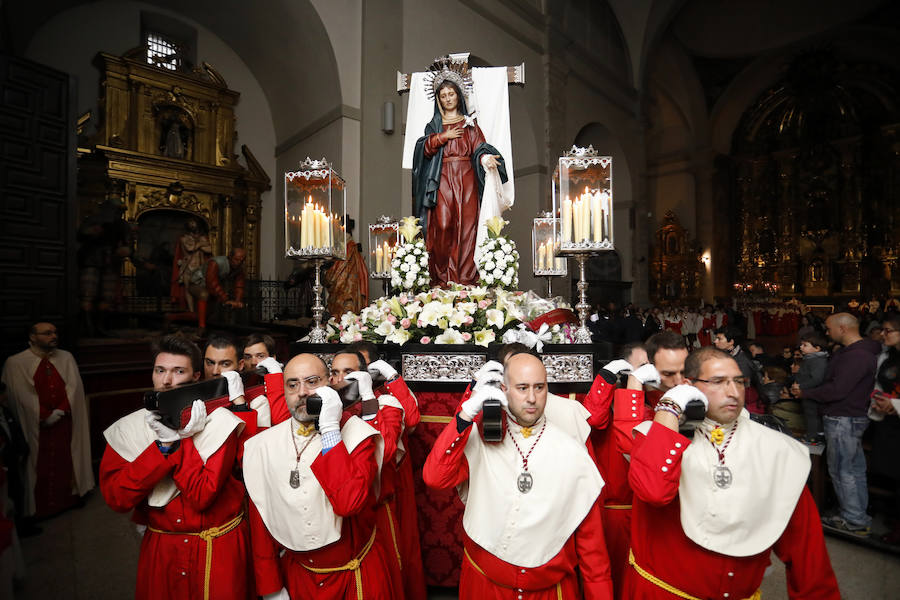 Fotos: Suspendida la procesión del Santísimo Cristo Despojado en Valladolid