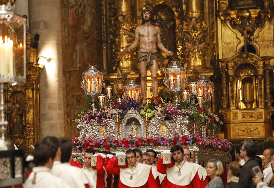 Fotos: Suspendida la procesión del Santísimo Cristo Despojado en Valladolid