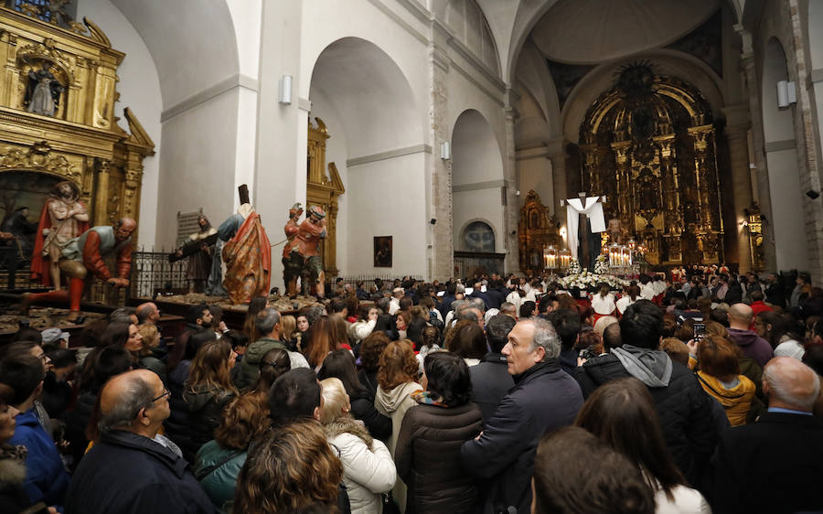 Fotos: Suspendida la procesión del Santísimo Cristo Despojado en Valladolid