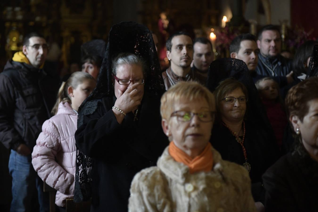 Fotos: La lluvia suspende la procesión de Oración y Sacrificio de Valladolid