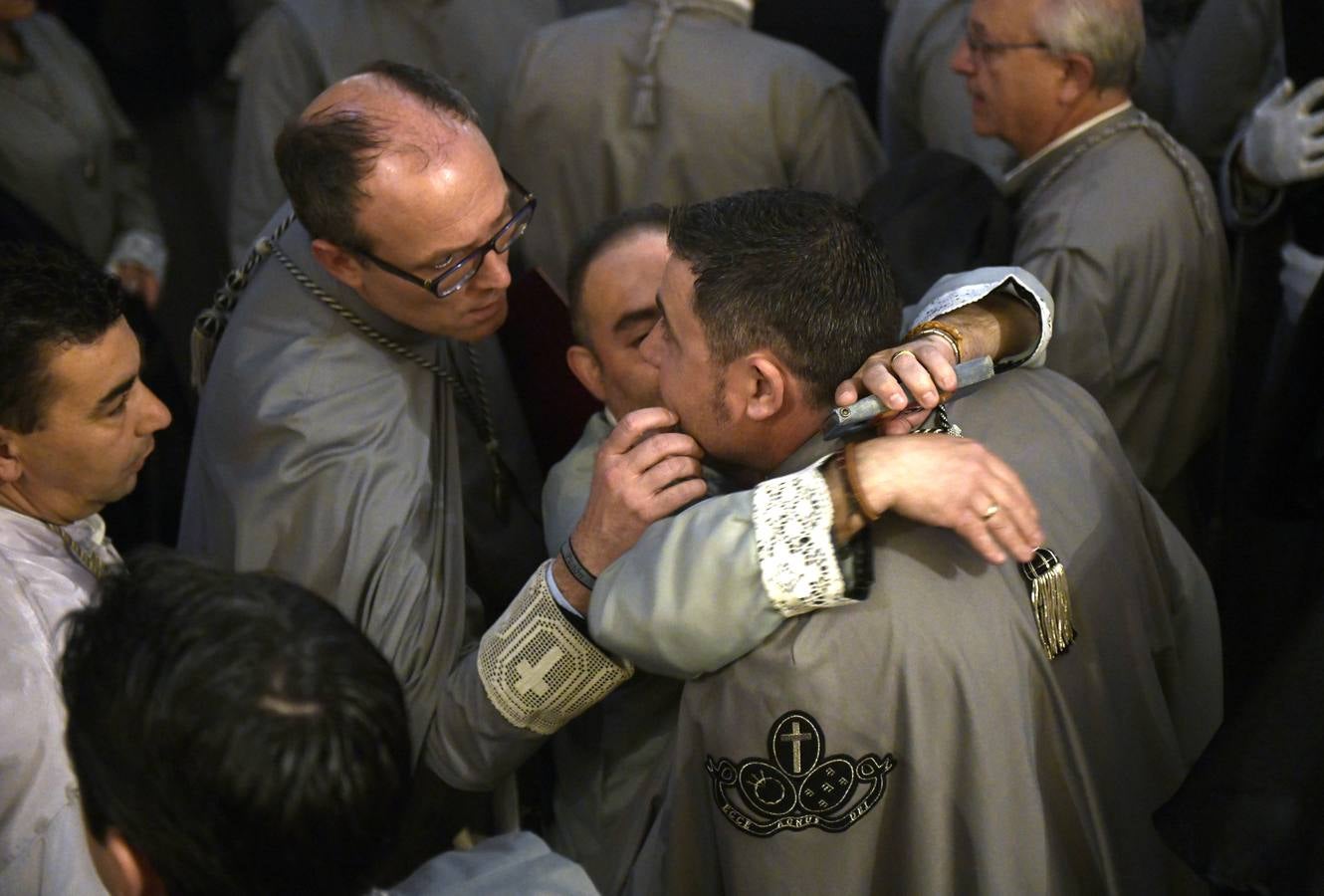 Fotos: La lluvia suspende la procesión de Oración y Sacrificio de Valladolid