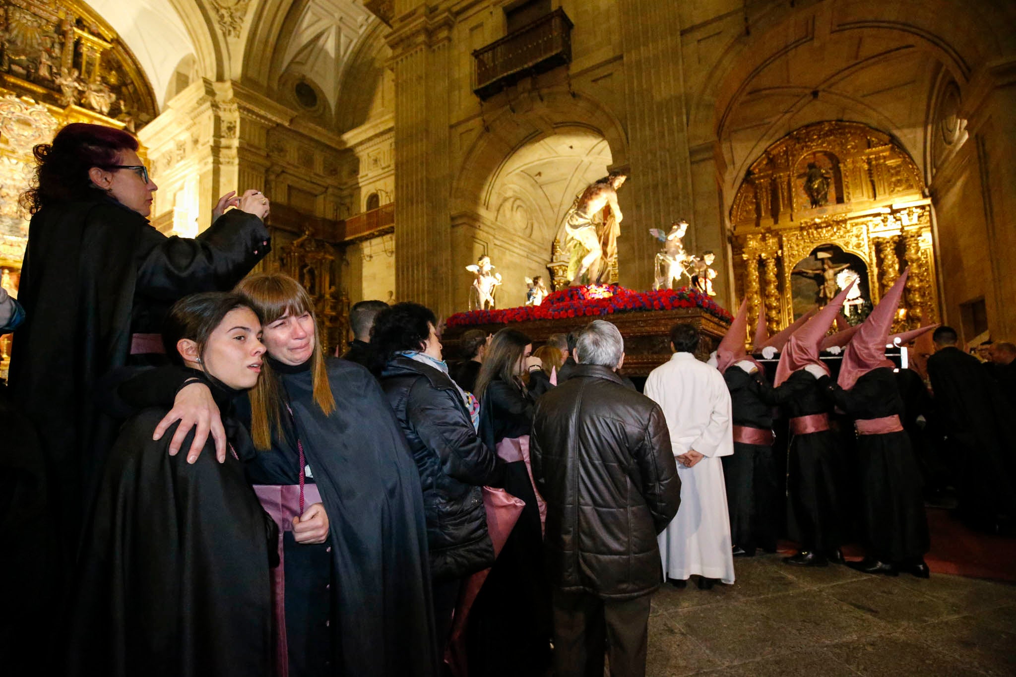 La hermandad no pudo sacar a la calle la imagen de Carmona y la de Nuestra Señora de las Lágrimas por primera vez en su historia