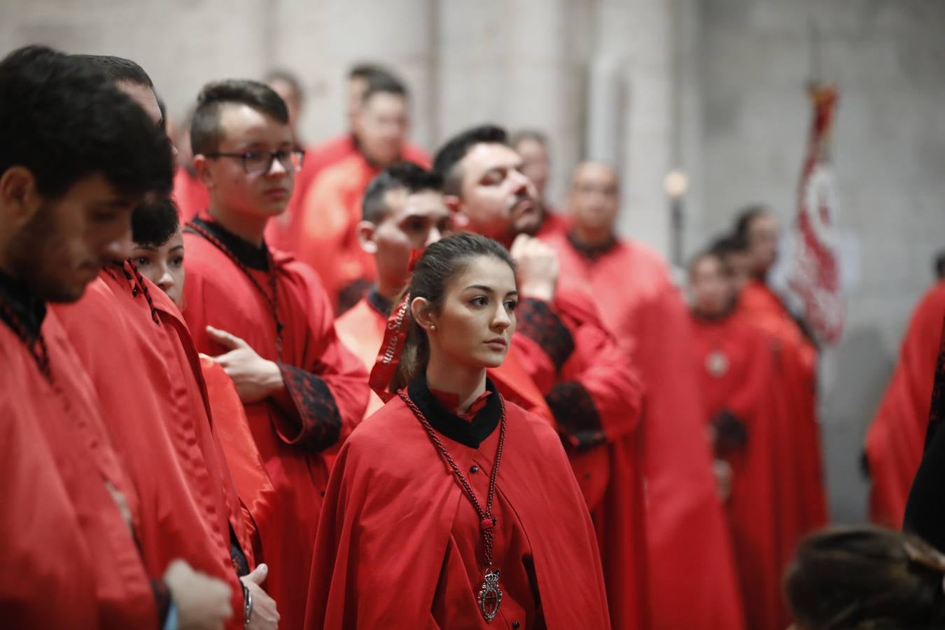 Fotos: La procesión de Penitencia y Caridad de Valladolid, suspendida por la lluvia