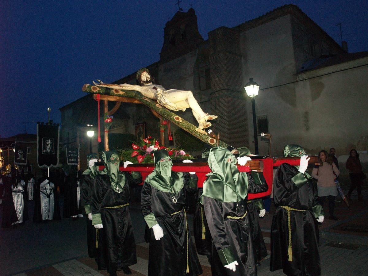 Fotos: Procesión del Silencio el Jueves Santo en Olmedo
