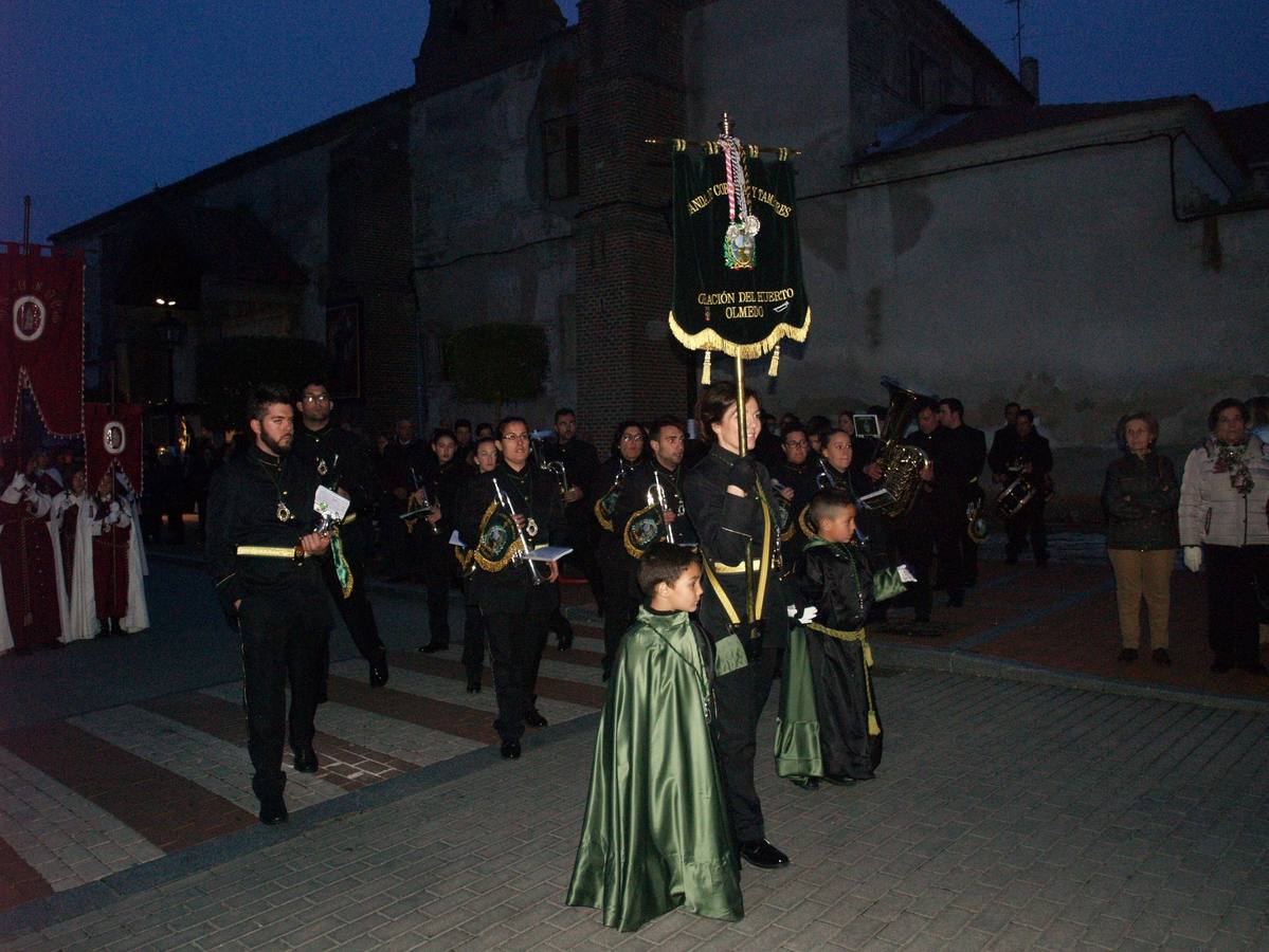Fotos: Procesión del Silencio el Jueves Santo en Olmedo
