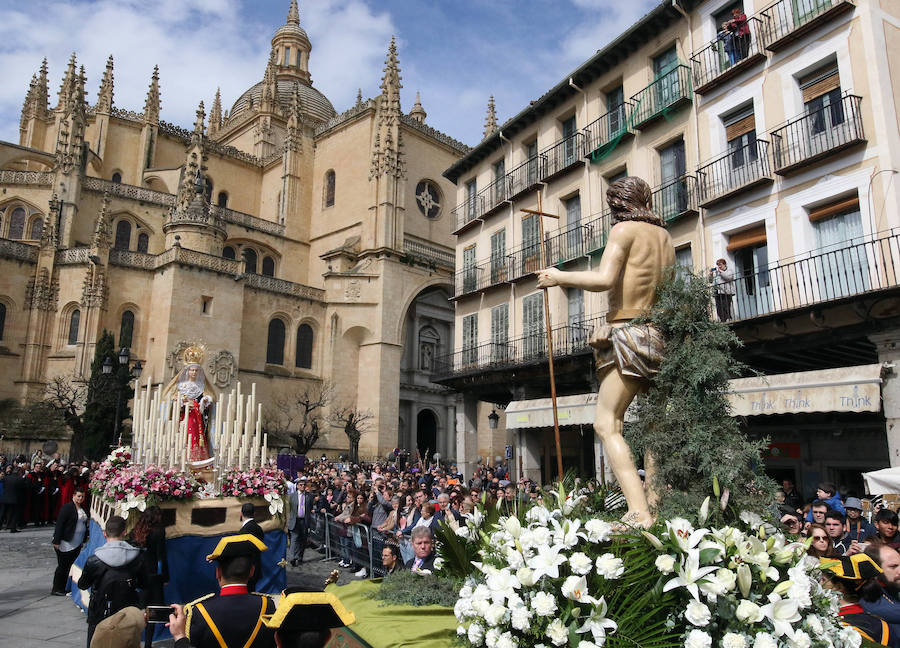 Fotos: Procesión del Encuentro en Segovia
