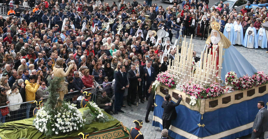 Fotos: Procesión del Encuentro en Segovia