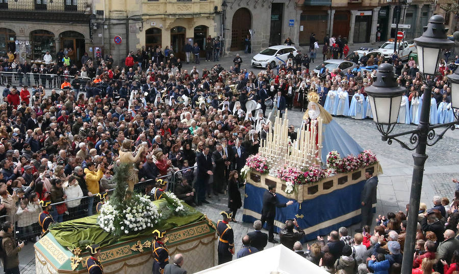 Fotos: Procesión del Encuentro en Segovia