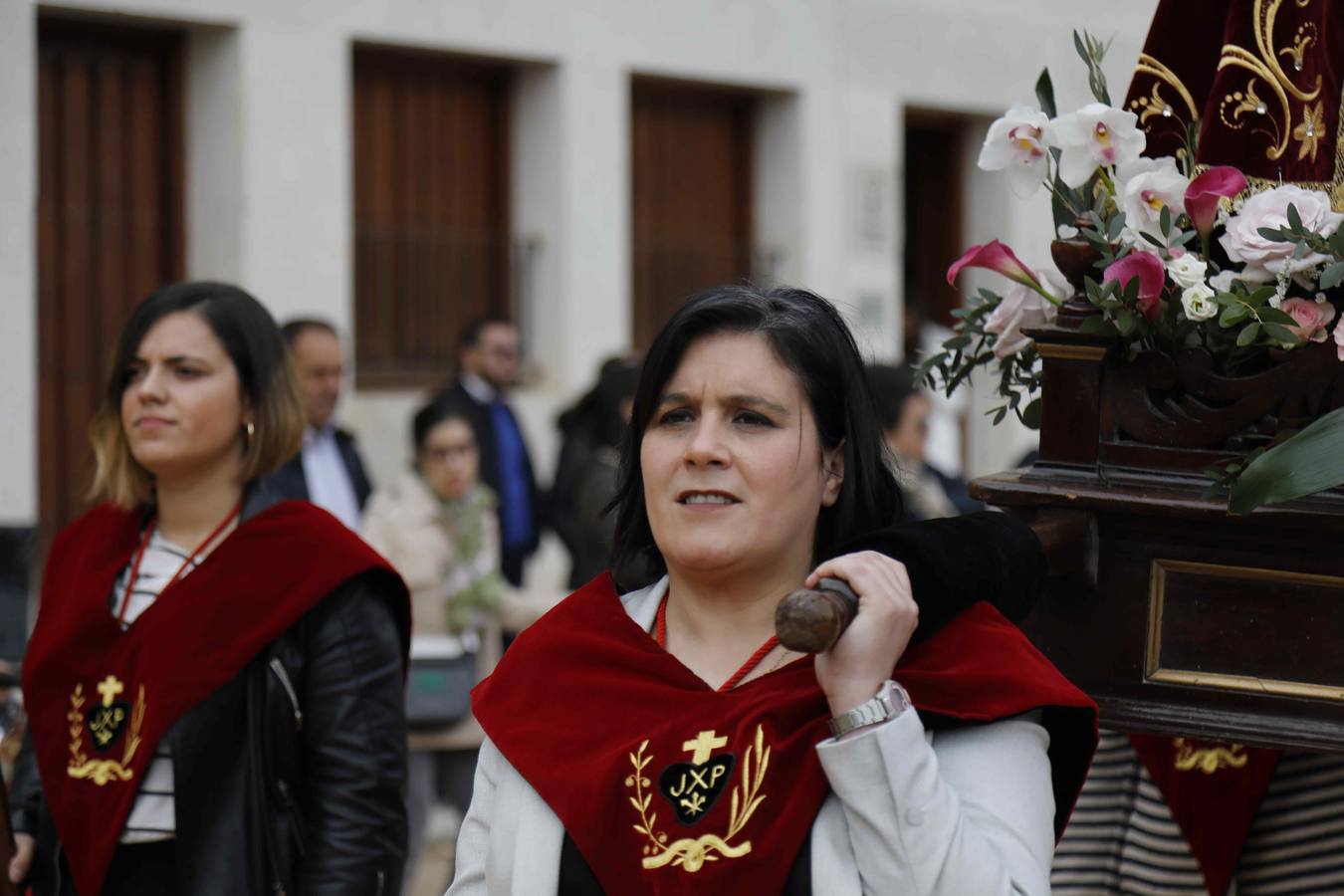 La Virgen de la Asunción fue portada por primera vez en la historia por cuatro mujeres 