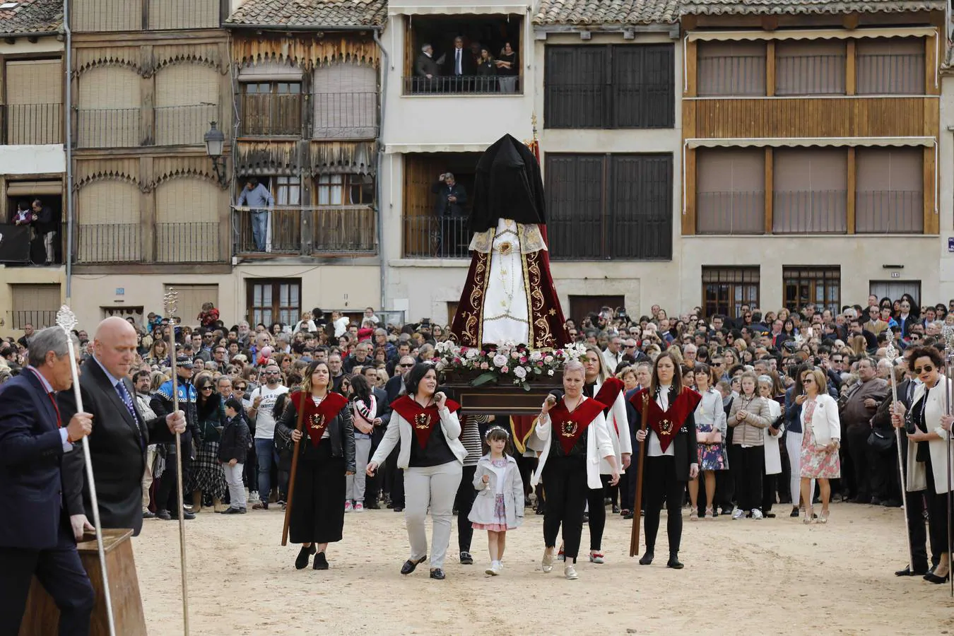 Fotos: Bajada del Ángel en Peñafiel (1/2) | El Norte de Castilla