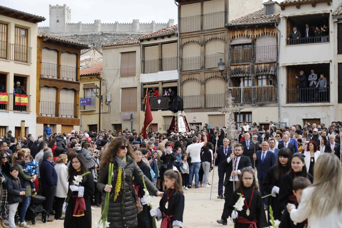 La Virgen de la Asunción fue portada por primera vez en la historia por cuatro mujeres