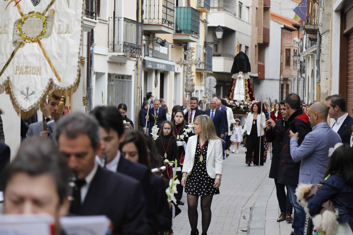 La Virgen de la Asunción fue portada por primera vez en la historia por cuatro mujeres