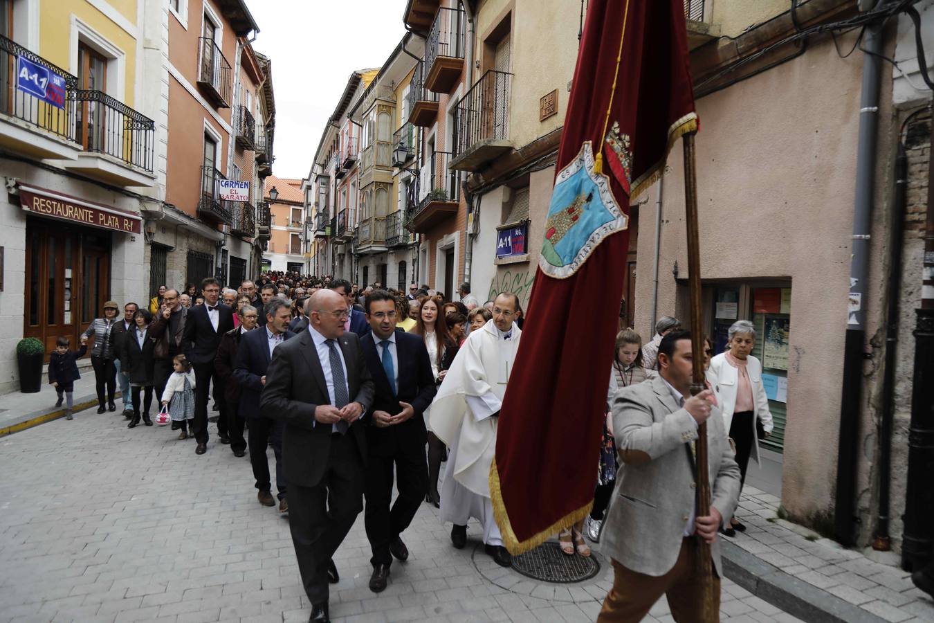 La Virgen de la Asunción fue portada por primera vez en la historia por cuatro mujeres
