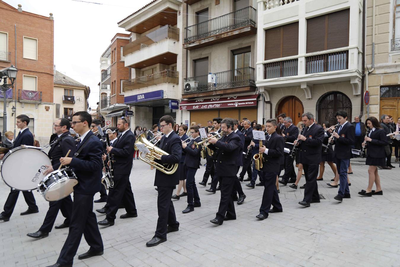 La Virgen de la Asunción fue portada por primera vez en la historia por cuatro mujeres