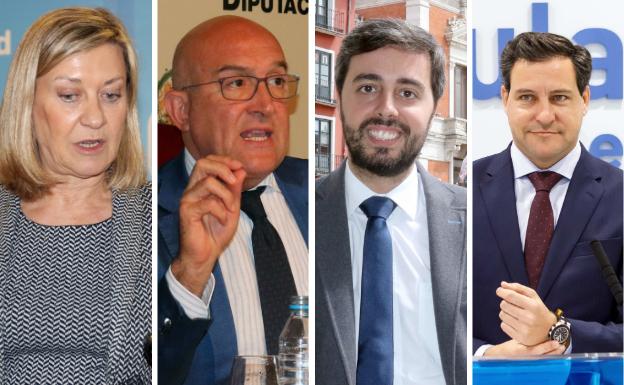 Pilar del Olmo, Jesús Julio Carnero, Borja García Carvajal y Raúl de la Hoz.