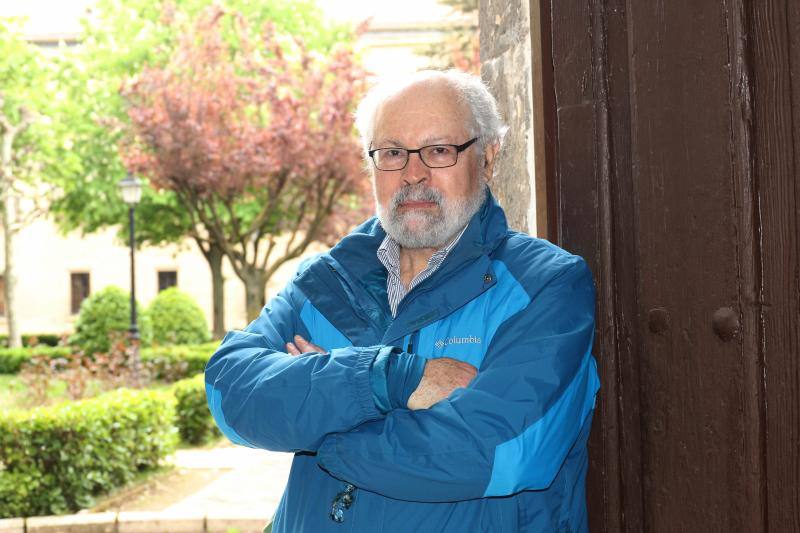 Alan Robock, en el Colegio Mayor Santa Cruz, de Valladolid. 