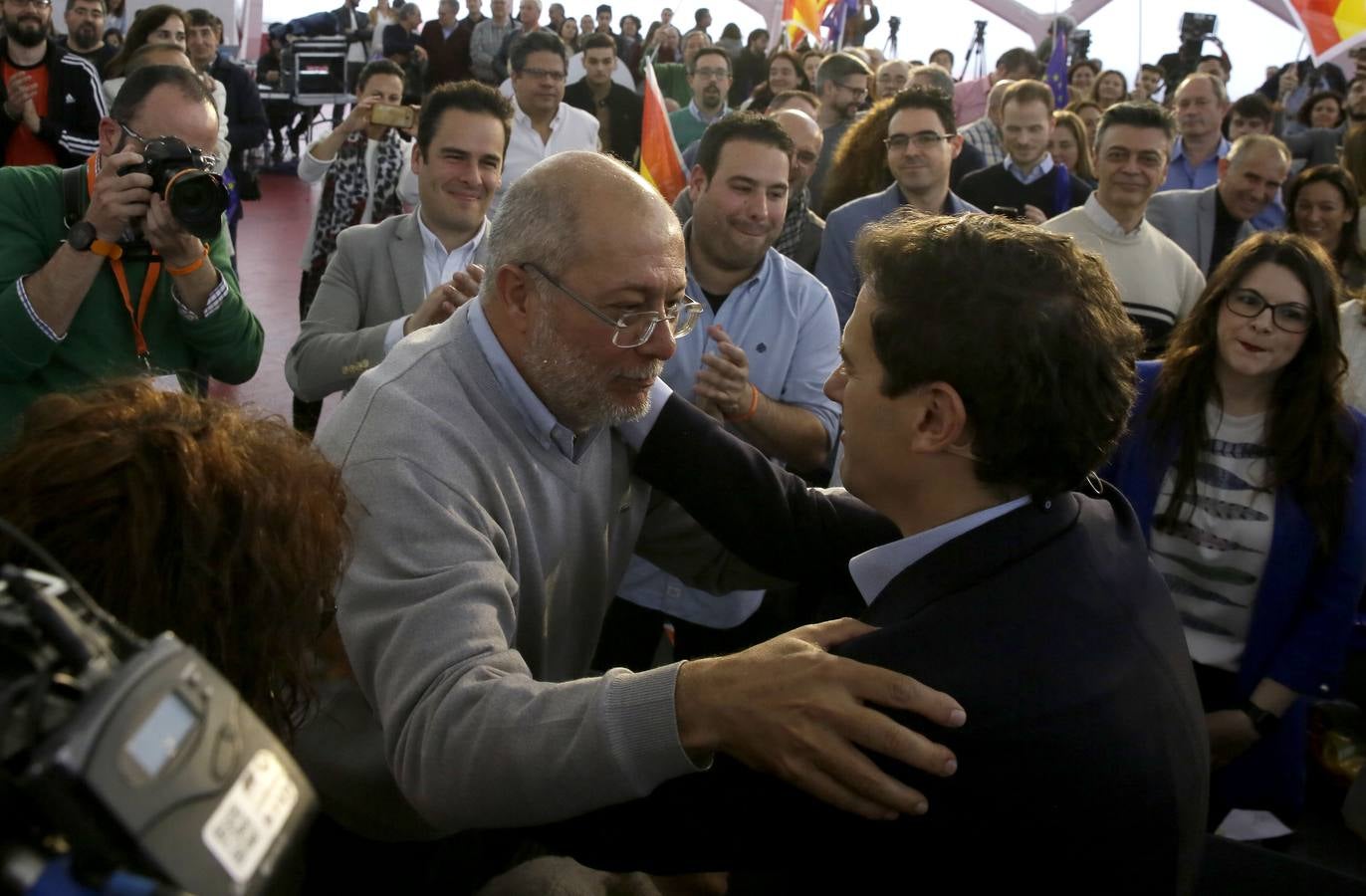 Fotos: Mitin de Albert Rivera en Valladolid