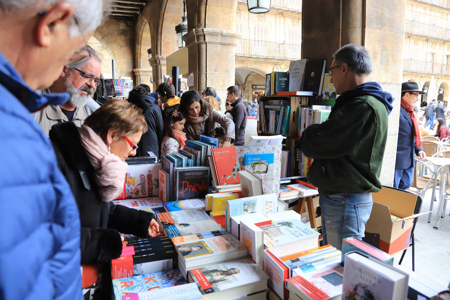 Fotos: Miles de Libros invaden la Plaza Mayor de Salamanca