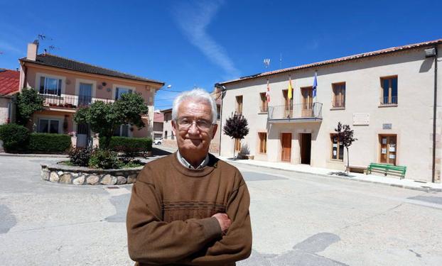 Ricardo Díez, alcalde de Castillejo de Mesleón desde hace 55 años. 