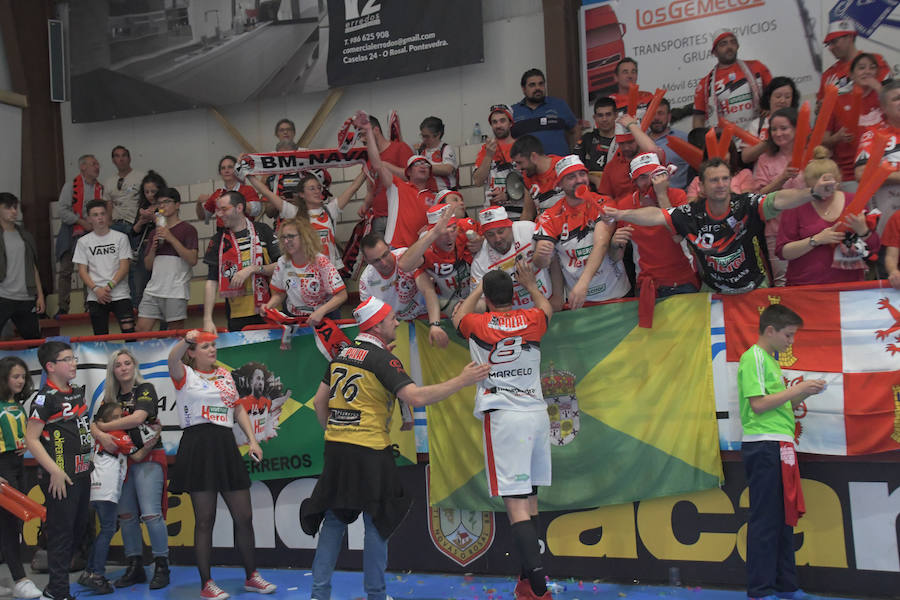 Fotos: Viveros Herol Balonmano Nava celebra el ascenso a Asobal