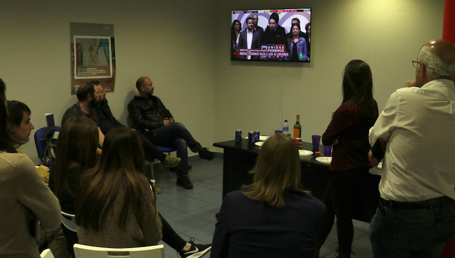 Fotos: Podemos valora los resultados de las elecciones generales del 28 de abril