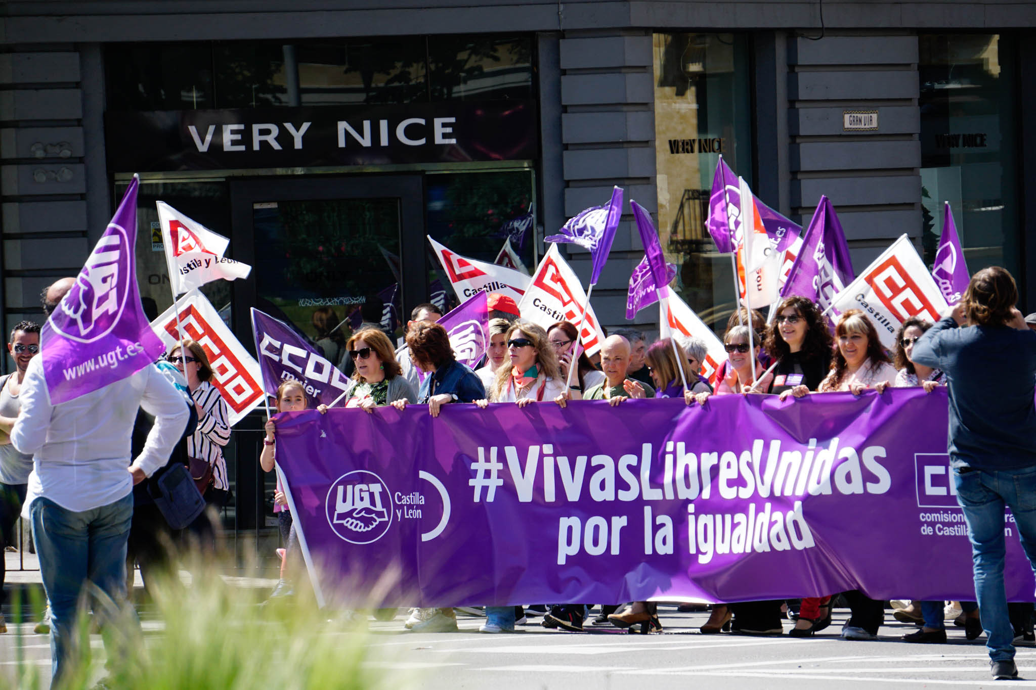 Fotos: Manifestación del 1 de mayo en Salamanca