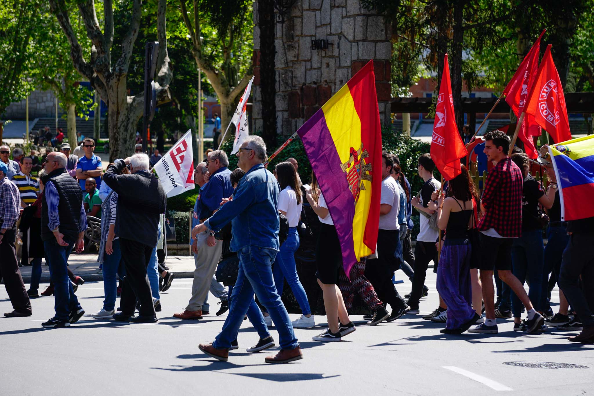 Fotos: Manifestación del 1 de mayo en Salamanca