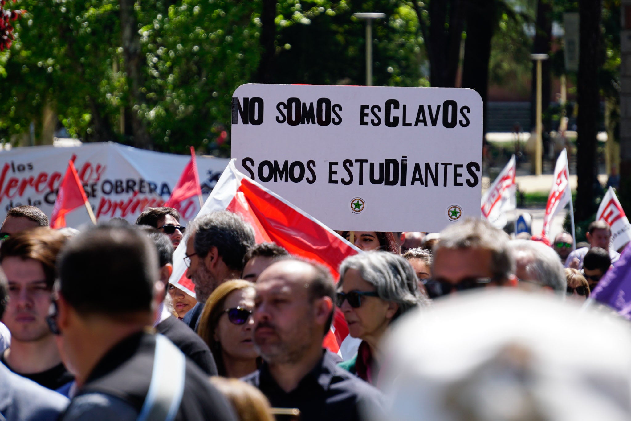 Fotos: Manifestación del 1 de mayo en Salamanca