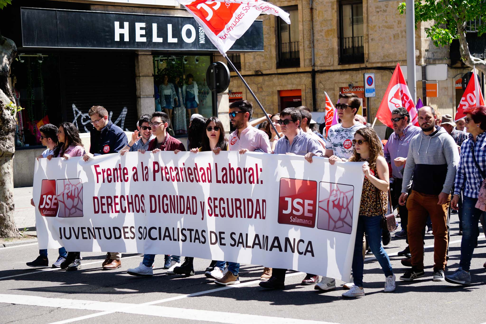 Fotos: Manifestación del 1 de mayo en Salamanca