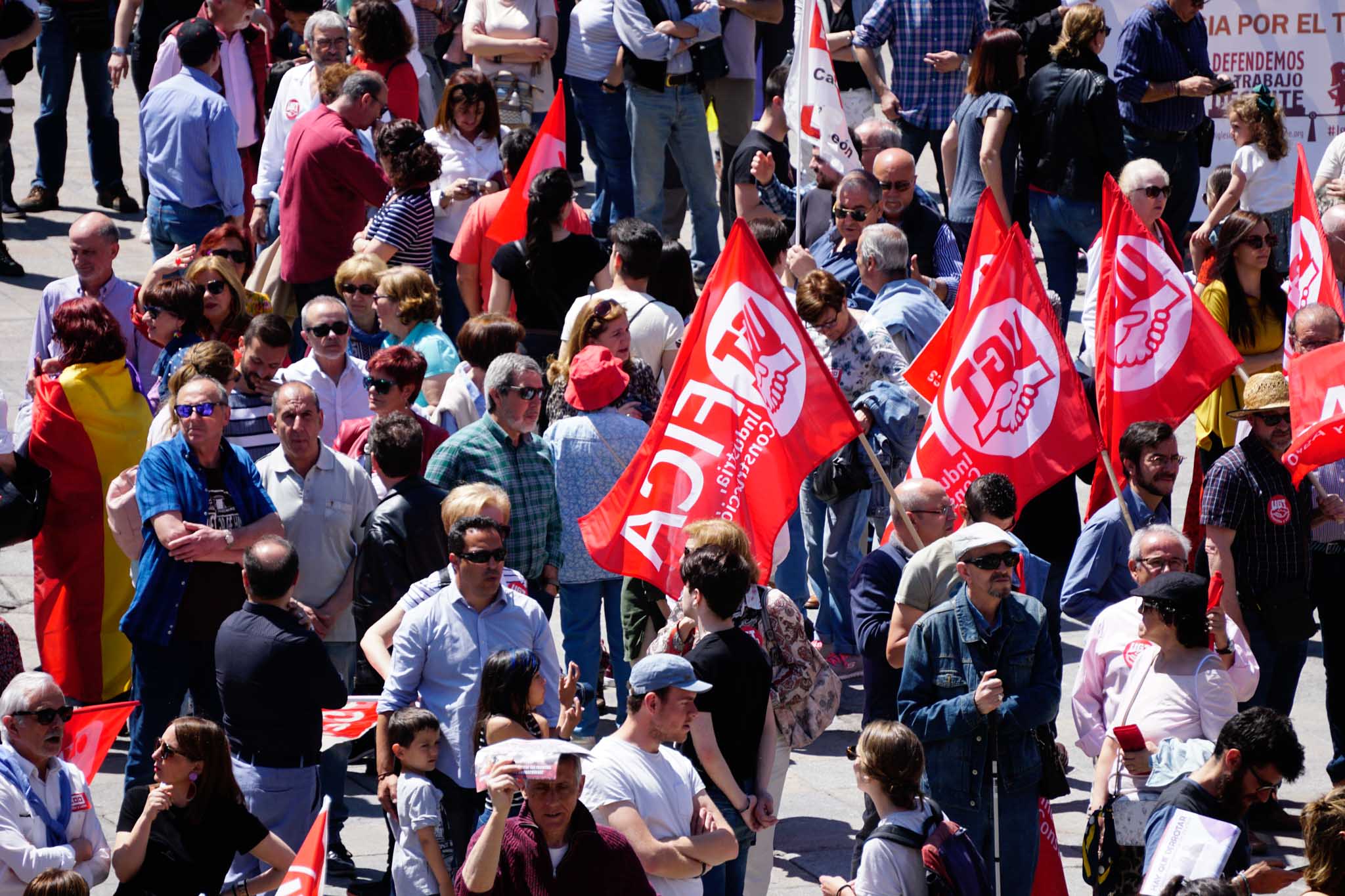 Fotos: Manifestación del 1 de mayo en Salamanca