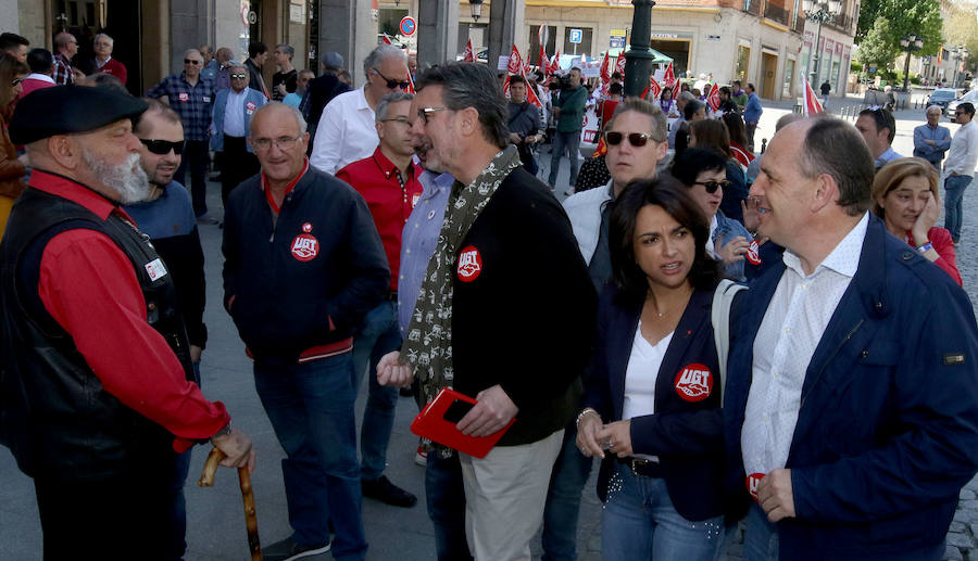 Fotos: Manifestación del Primero de Mayo en Segovia