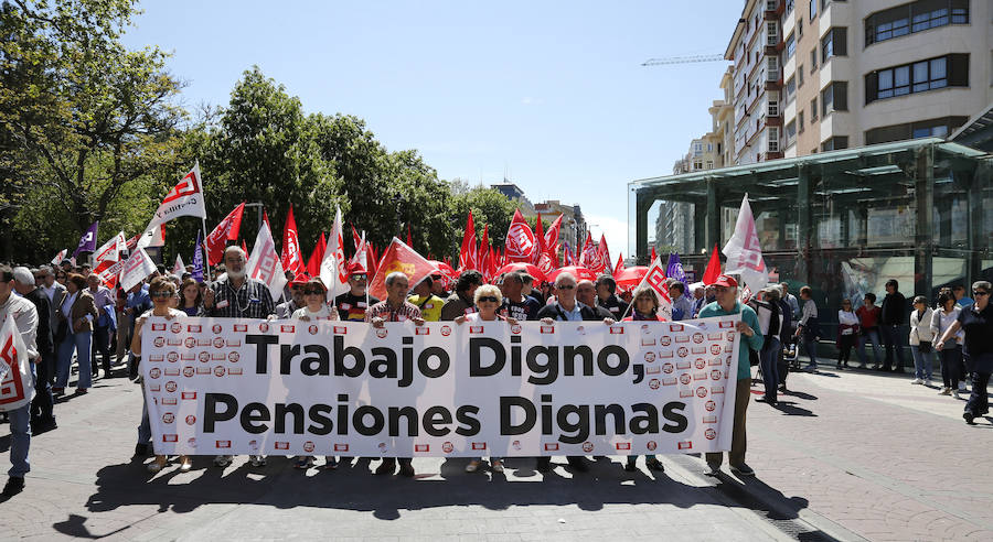 Fotos: Manifestación del 1 de Mayo en Palencia