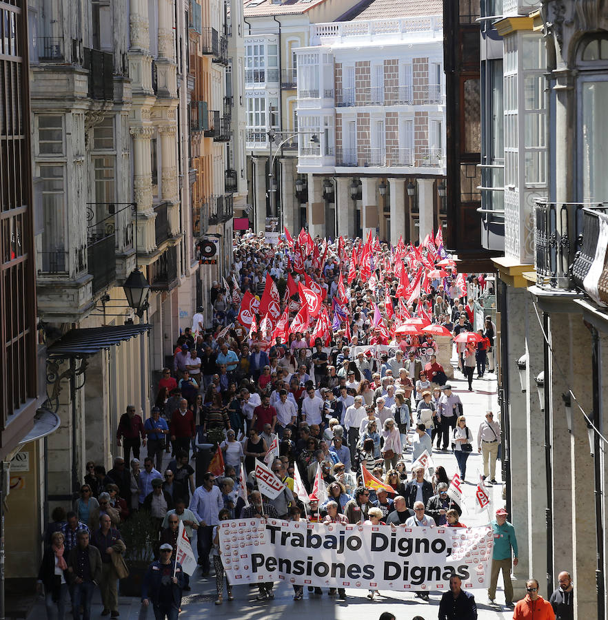 Fotos: Manifestación del 1 de Mayo en Palencia