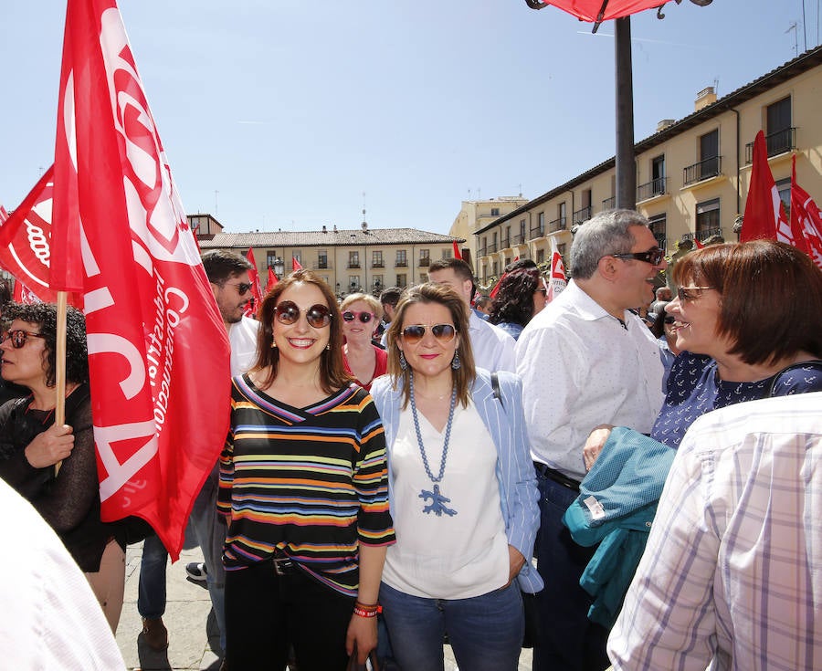 Fotos: Manifestación del 1 de Mayo en Palencia