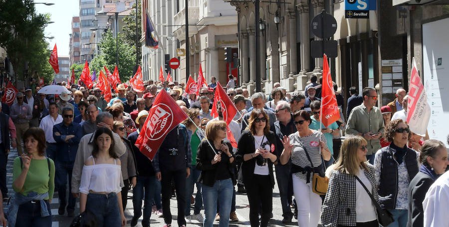 Fotos: Manifestación del Primero de Mayo en Valladolid