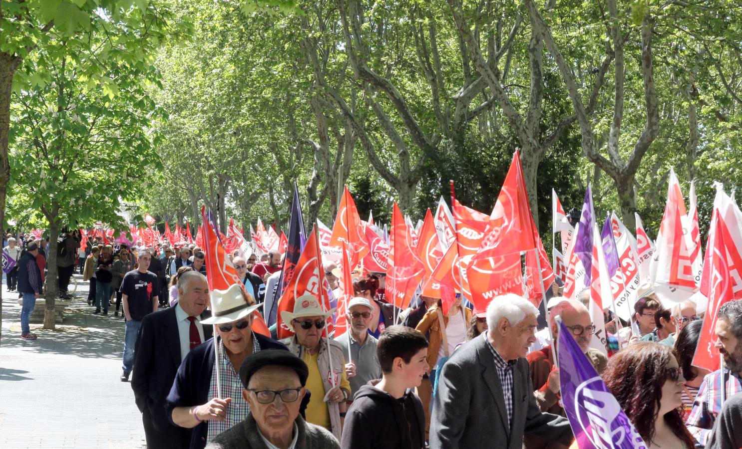 Fotos: Manifestación del Primero de Mayo en Valladolid