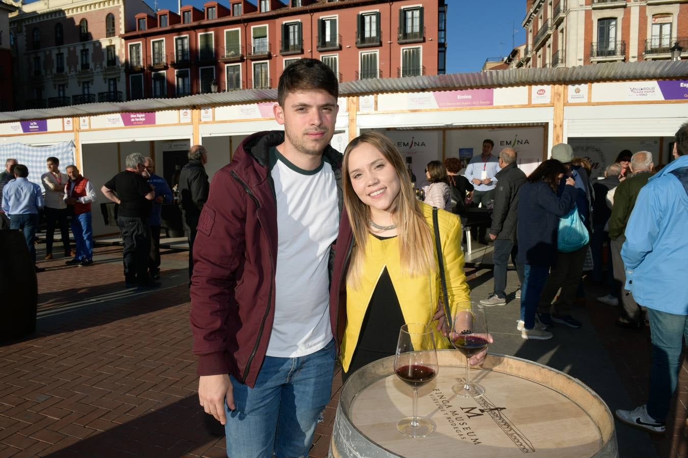 Fotos: &#039;Valladolid, Plaza Mayor del Vino&#039; el viernes por la tarde