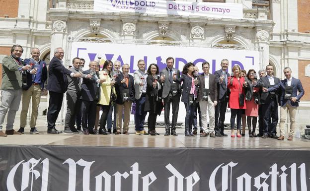 'Plaza Mayor del Vino' atrae a los vallisoletanos desde su inauguración
