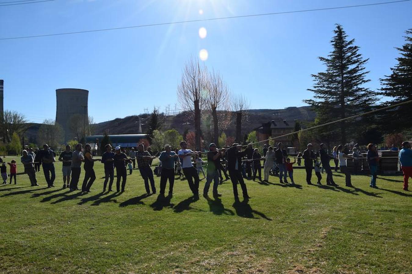 Fotos: Pinada del Mayo en Velilla del Río Carrión