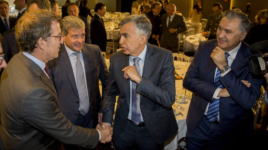 El Foro Económico organizado por El Norte de Castilla cumple diez años. Los presidentes de Castilla y León y Galicia han sido los invitados por este décimo aniversario