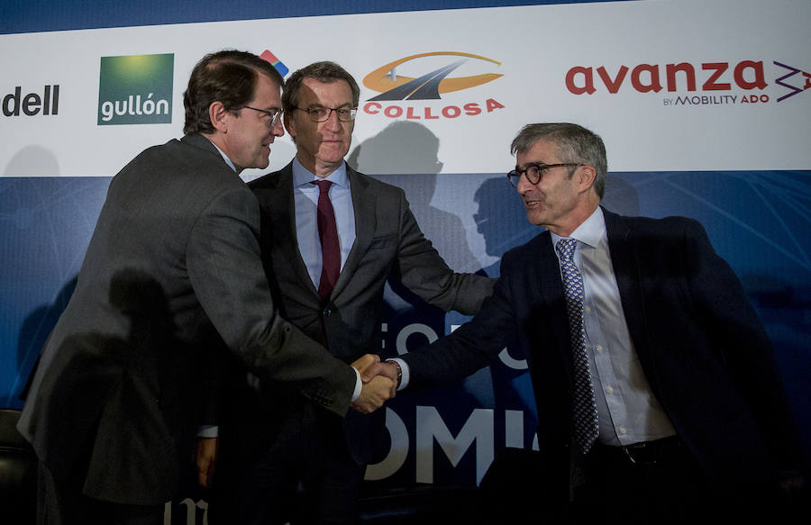 El Foro Económico organizado por El Norte de Castilla cumple diez años. Los presidentes de Castilla y León y Galicia han sido los invitados por este décimo aniversario