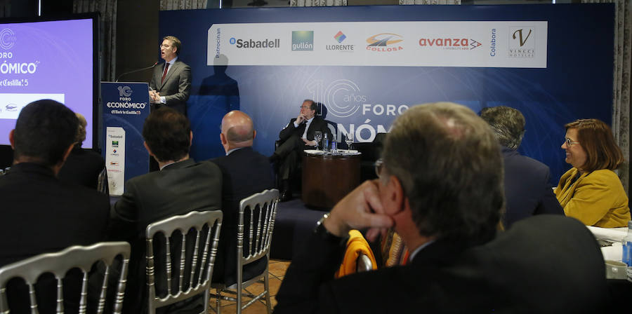 El Foro Económico organizado por El Norte de Castilla cumple diez años. Los presidentes de Castilla y León y Galicia han sido los invitados por este décimo aniversario