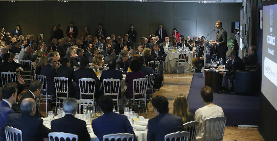 El Foro Económico organizado por El Norte de Castilla cumple diez años. Los presidentes de Castilla y León y Galicia han sido los invitados por este décimo aniversario