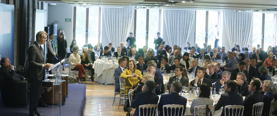 El Foro Económico organizado por El Norte de Castilla cumple diez años. Los presidentes de Castilla y León y Galicia han sido los invitados por este décimo aniversario