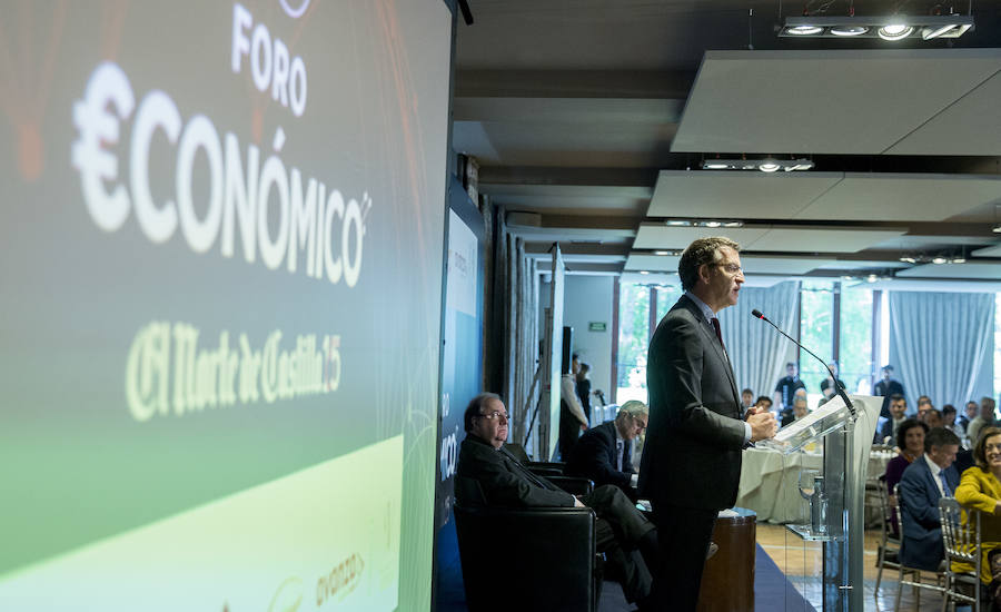El Foro Económico organizado por El Norte de Castilla cumple diez años. Los presidentes de Castilla y León y Galicia han sido los invitados por este décimo aniversario