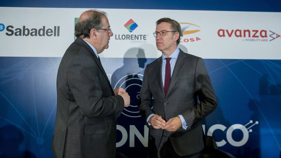 El Foro Económico organizado por El Norte de Castilla cumple diez años. Los presidentes de Castilla y León y Galicia han sido los invitados por este décimo aniversario