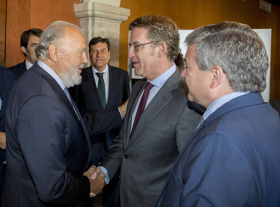El Foro Económico organizado por El Norte de Castilla cumple diez años. Los presidentes de Castilla y León y Galicia han sido los invitados por este décimo aniversario